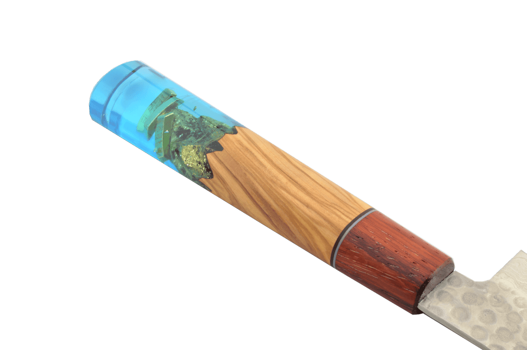 Hanmā Custom Gold Bars Bunka 180mm - Kakushin