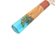 Hanmā Custom Gold Bars Bunka 180mm - Kakushin