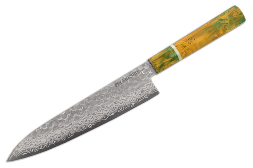 Hanmā Custom Stab Wood Gyuto 210mm - Kakushin