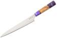 Hatsukokoro 1K6 Custom Purple Epoxy Bread Knife 240mm - Kakushin