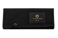 Hatsukokoro Black Waxed Canvas Knife Roll (5 Slots) - Kakushin