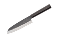 Hatsukokoro Blue 2 Ebony Kurouchi Santoku 180mm - Kakushin