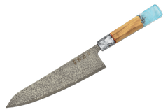 Hatsukokoro Hikari Damascus SLD Custom 4 Gyuto 210mm