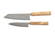 Hatsukokoro Hikari Damascus SLD Custom Amboyna Duo - Kakushin