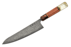 Hatsukokoro Hikari Damas SLD Custom Bubinga Gyuto 210mm
