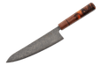 Hatsukokoro Hikari Damascus SLD Custom Epoxy Gyuto 210mm - Kakushin