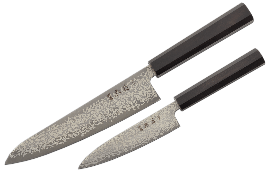Hatsukokoro Hikari Damascus SLD Ebony Duo - Kakushin