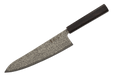 Hatsukokoro Hikari Damascus SLD Ebony Gyuto 210mm - Kakushin