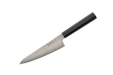 Hatsukokoro Hikari Damascus SLD Ebony Ko-Santoku 150mm - Kakushin