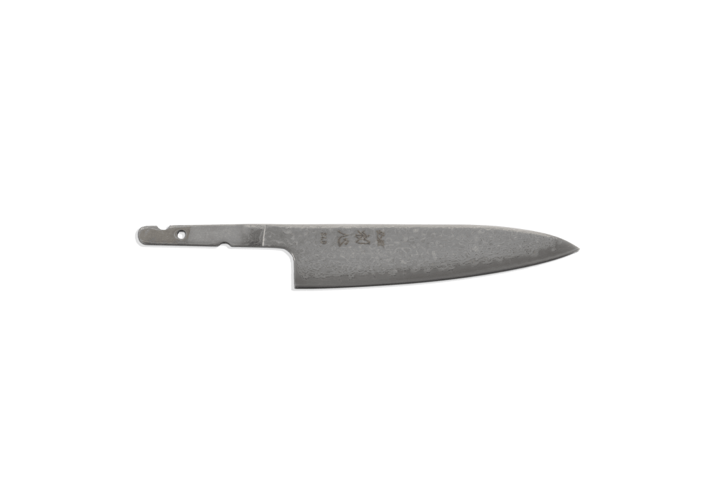 Hatsukokoro Hikari Damascus SLD Petty 130mm (Blade Only) - Kakushin