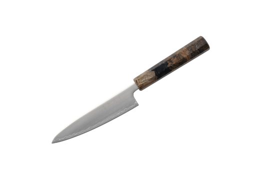 Hatsukokoro Hikari SLD Birch & Epoxy Petty 130mm - Kakushin