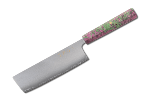 Hatsukokoro Hikari SLD Custom Stab Nakiri 165mm - Kakushin