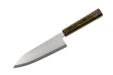 Hatsukokoro Kaijin Blue 2 Epoxy Spirkle Santoku 180mm - Kakushin