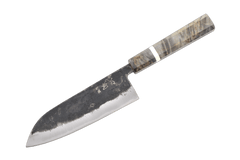 Hatsukokoro Kurogane Birch Santoku 165mm