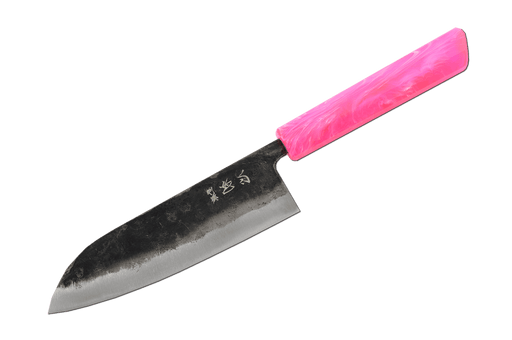 Hatsukokoro Kurogane Custom 159 Santoku 165mm - Kakushin