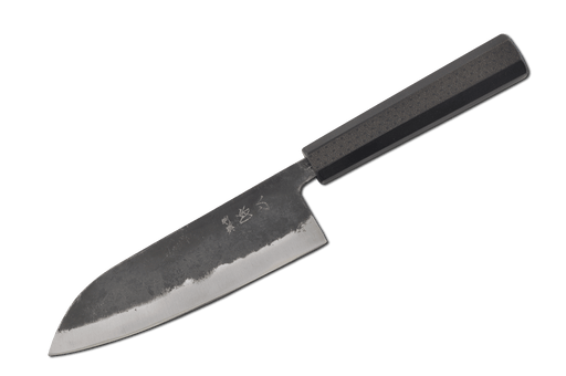 Hatsukokoro Kurogane Custom 368 Santoku 165mm - Kakushin