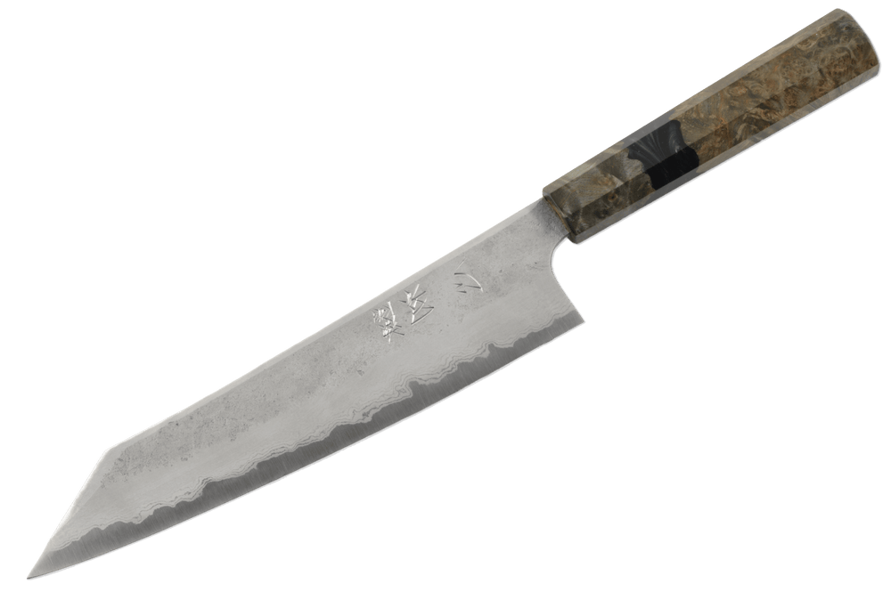 Hatsukokoro Ryusui AO2 Damascus Epoxy Kiritsuke 240mm