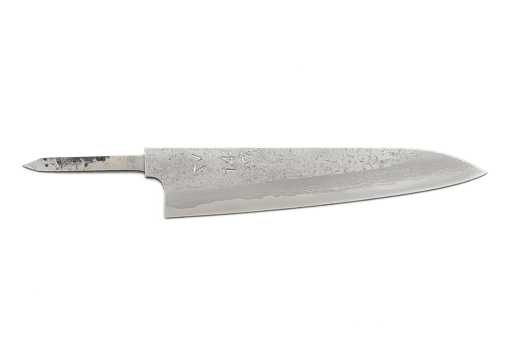 Hatsukokoro Ryusui AO2 Damas Gyuto 240mm (Lame seule)