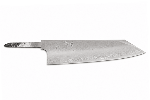Hatsukokoro Ryusui AO2 Damascus Kiritsuke 240mm (Blade Only) - Kakushin