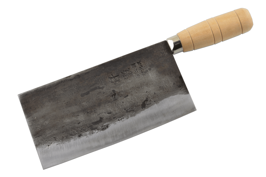 Hatsukokoro Sentan Shiro2 Kurouchi Chinese Cleaver 190mm - Kakushin