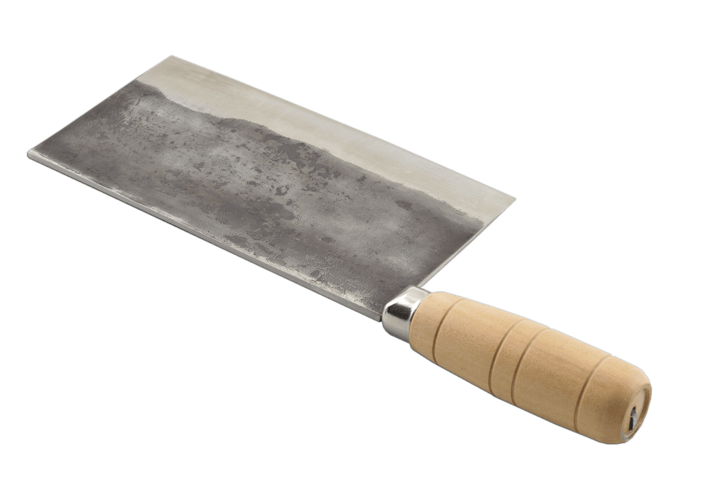 Hatsukokoro Sentan Shiro2 Kurouchi Chinese Cleaver 190mm - Kakushin