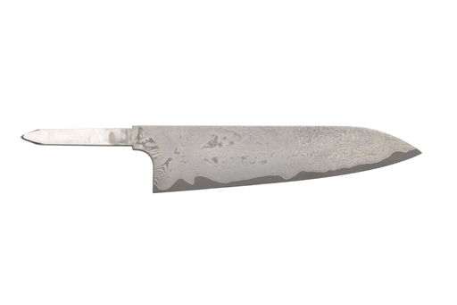Hatsukokoro VG-XEOS Kurozome Damascus Gyuto 210mm (Blade Only) - Kakushin