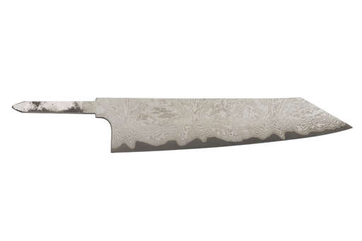 Hatsukokoro VG-XEOS Kurozome Damascus Kiritsuke 240mm (Blade Only) - Kakushin