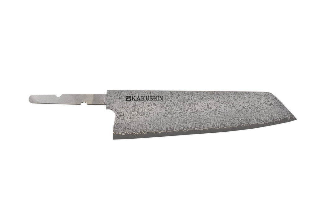 Hazaki Pro Custom Santoku 180mm (Blade Only) - Kakushin