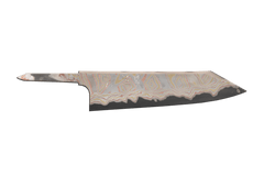 Irodori Ao2 Kurozome Rainbow Damascus Kiritsuke 210mm (Lame seule)