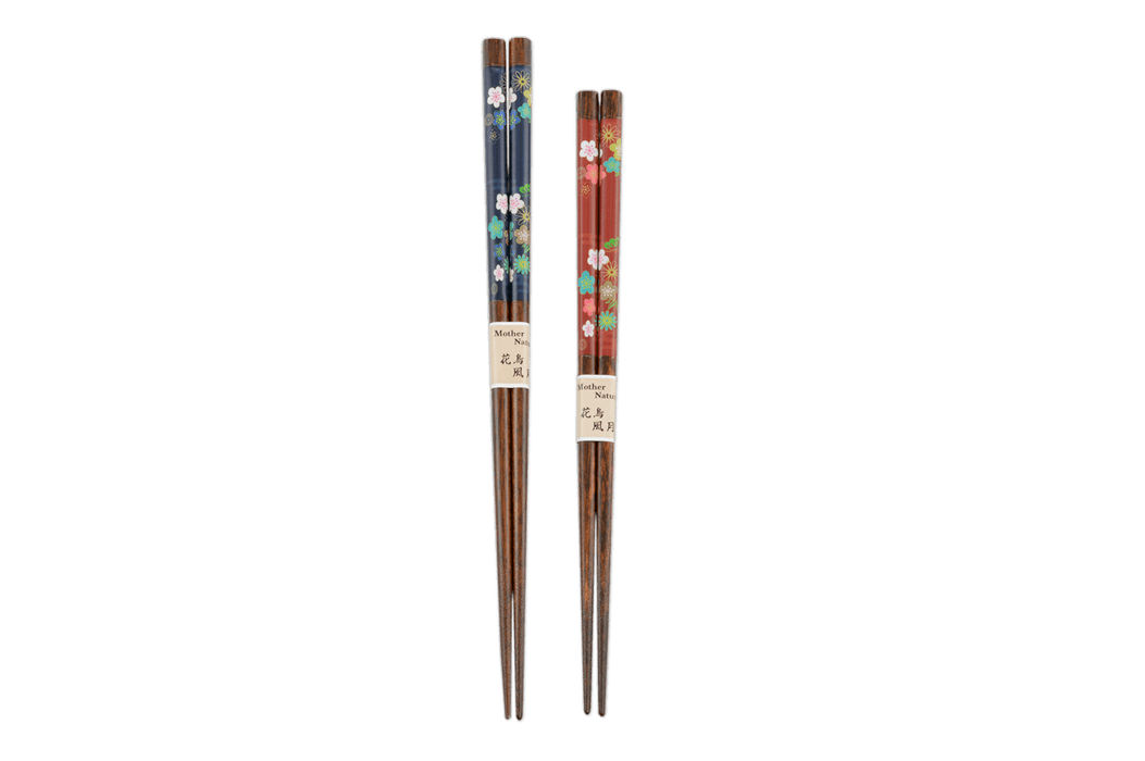 Japanese Sakura His & Hers Chopsticks (Pair) - Kakushin