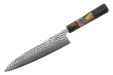 Kagami Custom Olive Epoxy Gyuto 210mm - Kakushin
