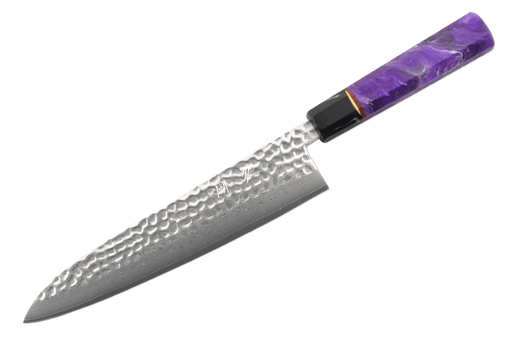 Kagami Custom Purple Haze Gyuto 210mm - Kakushin