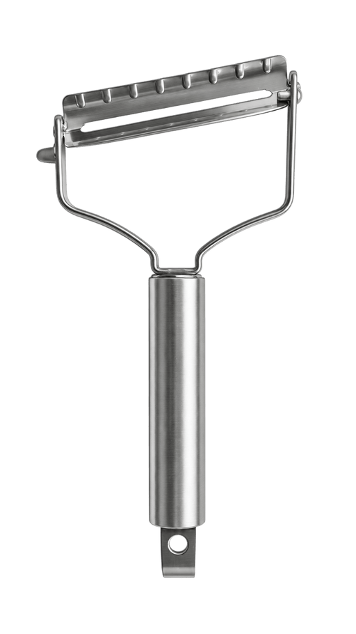 KAI Horizontal Wide Stainless Steel Peeler — 80 mm - Kakushin
