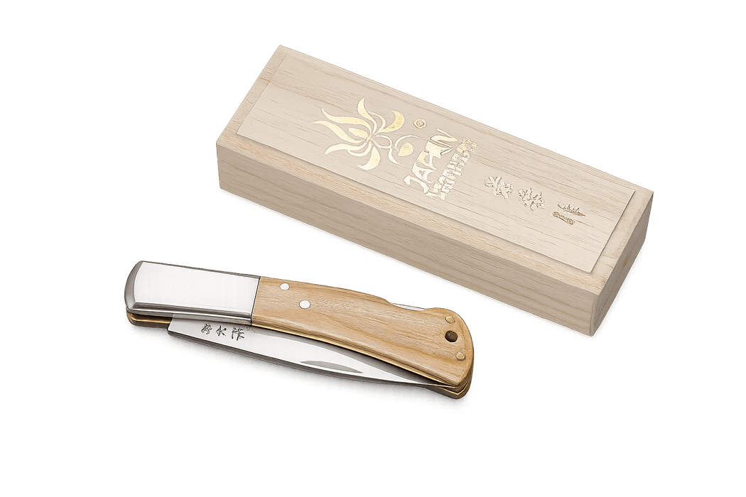 Kaico - Tou Shirocha Folding Knife 70mm - Kakushin