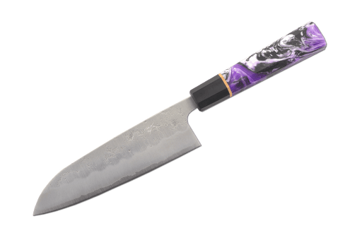 Kaishin Gin3 Custom Santoku 165mm - Kakushin