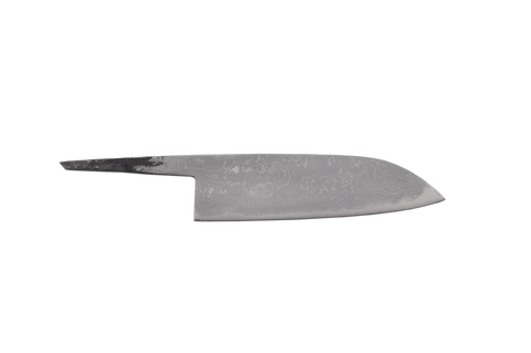 Kajiwara Ao Migaki-Damas Santoku 165mm (Blade Only)