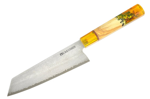 Kakushin Custom Hazaki Pro Santoku 180mm - Kakushin