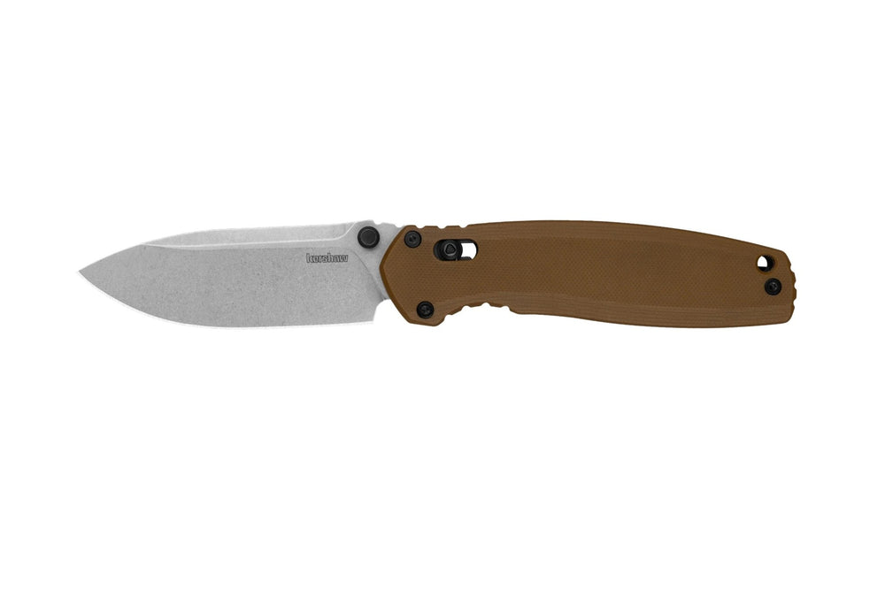 Kershaw Broadside - G10 (Tan) Pocket Knife 90mm