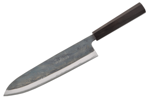 Kokugei Blue 1 Ebony Kurouchi Gyuto 240mm - Kakushin