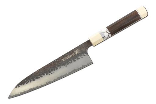 Kuyamokit VG10 Kurouchi Custom Gyuto 200mm - Kakushin