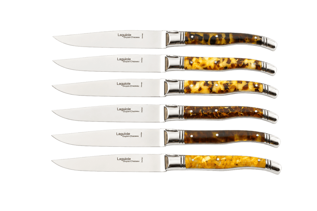 Laguiole Avantage – Nougat Handle Steak Knives Set 120mm - Kakushin