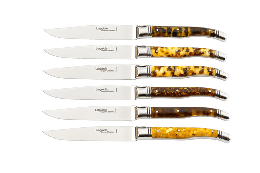 Laguiole Avantage – Nougat Handle Steak Knives Set 120mm - Kakushin