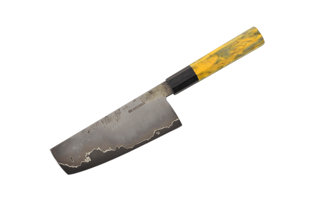 Le pont Champlain Custom 686 Tsuchime W2 Nakiri 150mm - Kakushin