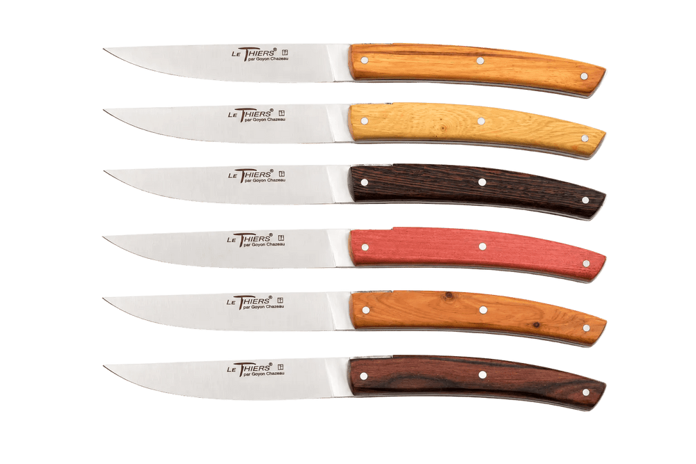Le Thiers Brasserie Steak Knives Set (Mixed) 110mm