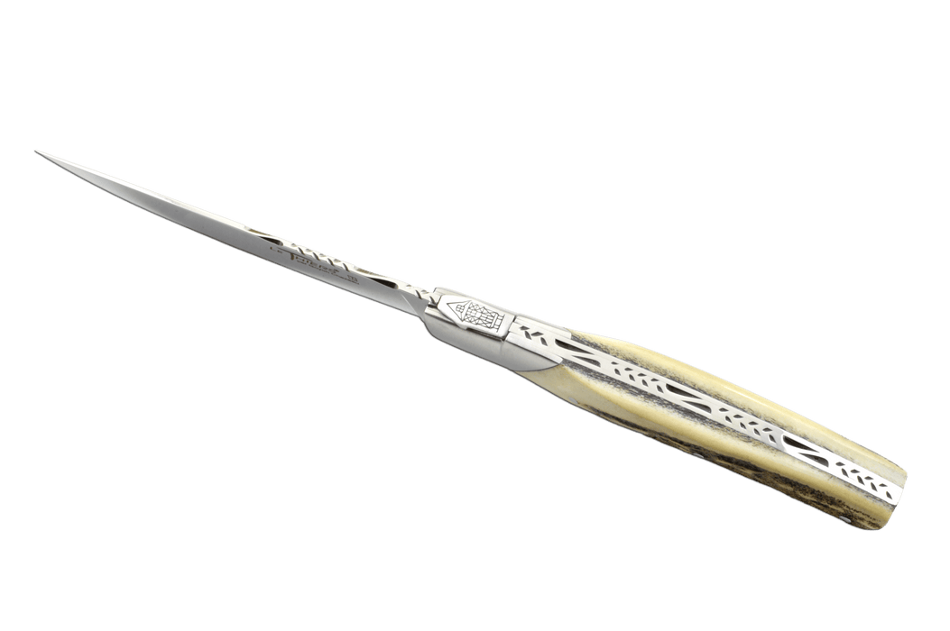 Le Thiers Pirou Prestige Dear Horn Steak Knives Set 112mm - Kakushin