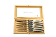 Le Thiers Pirou Prestige Dear Horn Steak Knives Set 112mm - Kakushin