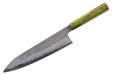 Masuda Yoshihide AO1 Custom Green Damascus Gyuto 230mm - Kakushin