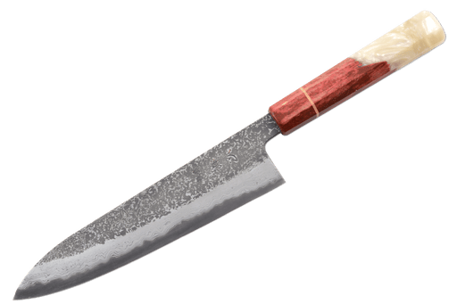 Masuda Yoshihide AO1 Custom Mango Damascus Gyuto 230mm - Kakushin