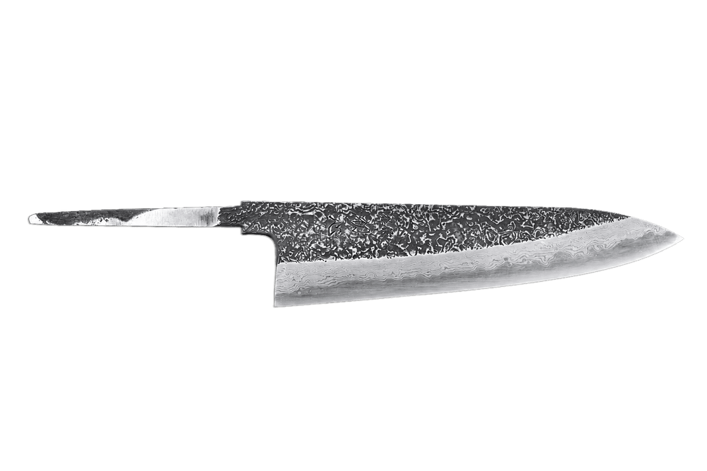 Masuda Yoshihide AO1 Damas Kurouchi Gyuto 210mm (Lame seule)
