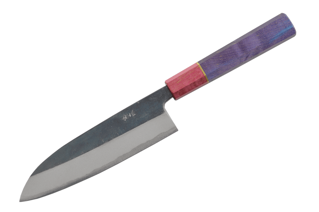 Muneishi Custom Ao Santoku 170mm - Kakushin